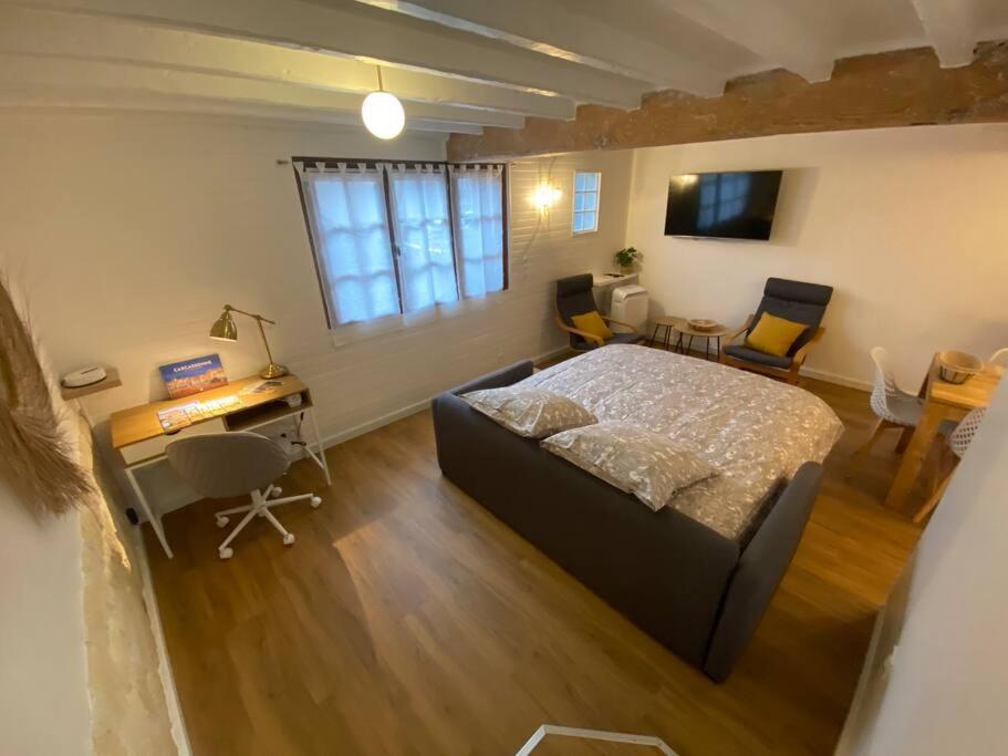 Charmant Appartement - Proche Chateau Cite Carcassonne Eksteriør bilde
